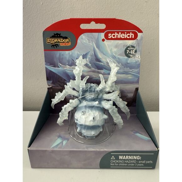 Schleich Eldrador Ice Spider 42494 Figure New Rare Retired Creature Toy NIB - Picture 7 of 7